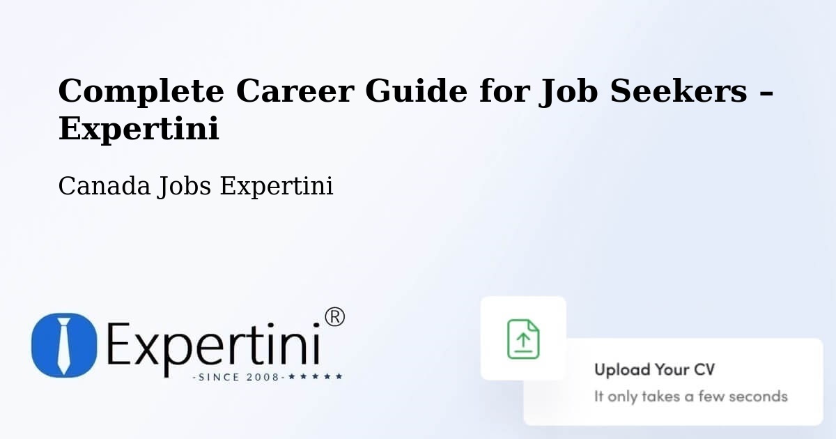 Career Guide for Job Seekers – Centre Du Québec - Centre Du Québec, Canada Jobs Expertini
